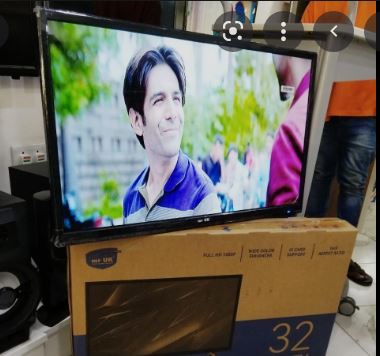 Mr Uk 32 (Mr Uk Inch 32) Led Tv, Double Glass Tv  Vga Input Hdmi Input Usb Port,Single Screen