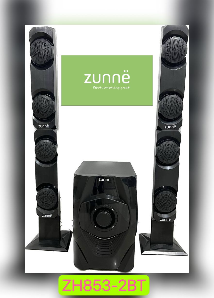 Zunne Zh 853 Spika 2, Bluetooth  Fm Redio  Usb/Flash/Memory Card Free Delvery Mikoa Yote