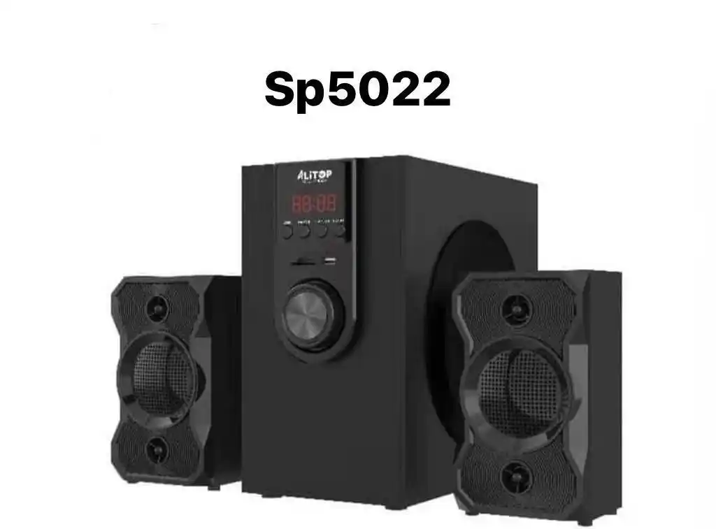 Alitop Sp 5022 Inatumia Radio, Bluetooth, Fm, Usb Port, High Bassy Voice.