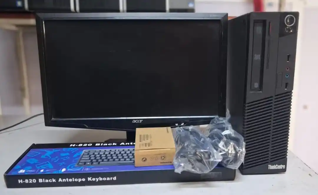 Lenovo Ya Kulala Core I5 Ram 8Gb Hdd 500Gb Na Kioo Inch 19 Full Set 