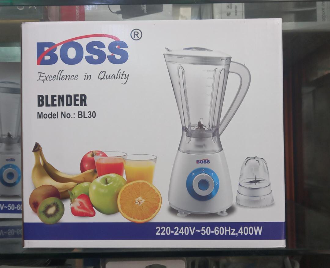 Boss Blender Bl 30 2 In 1 Inasanda Vizuri