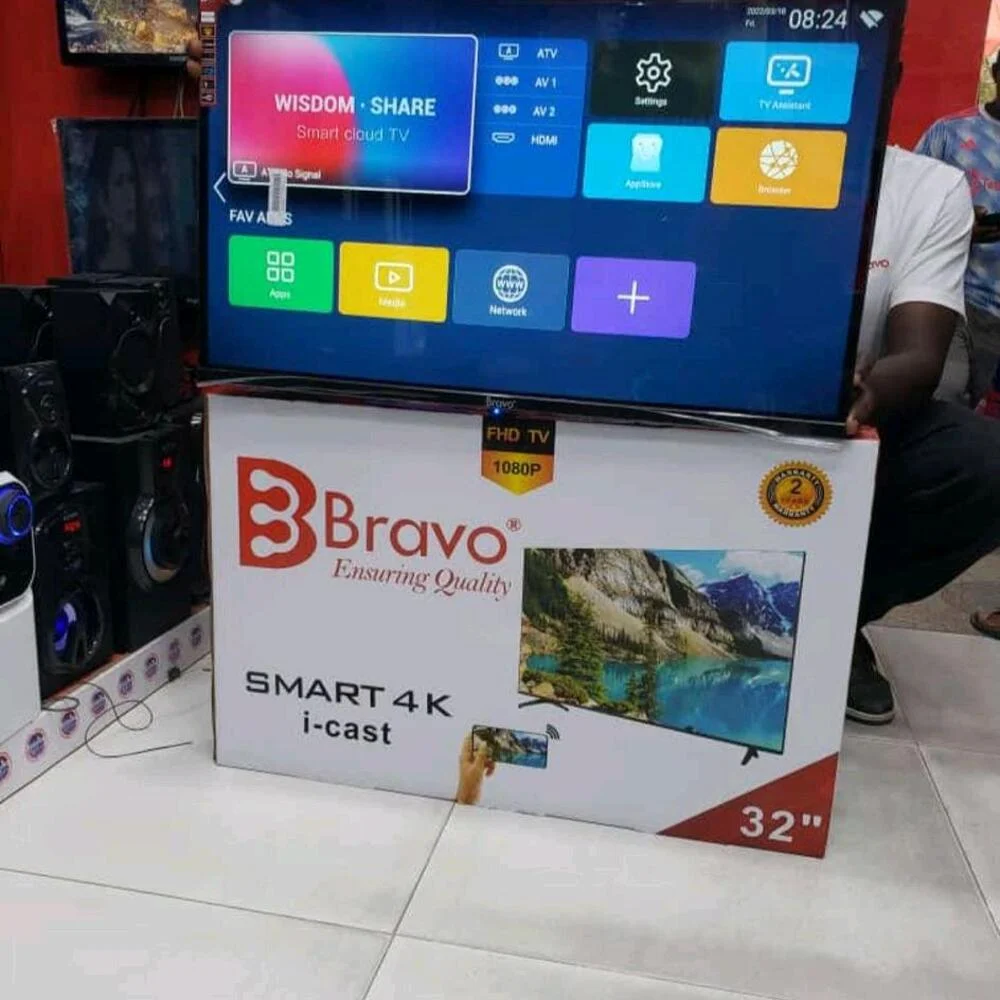 Bravo 32 (Bravo Inch 32) Smart Tv 32 4K Full Hd  Hdmi Android 