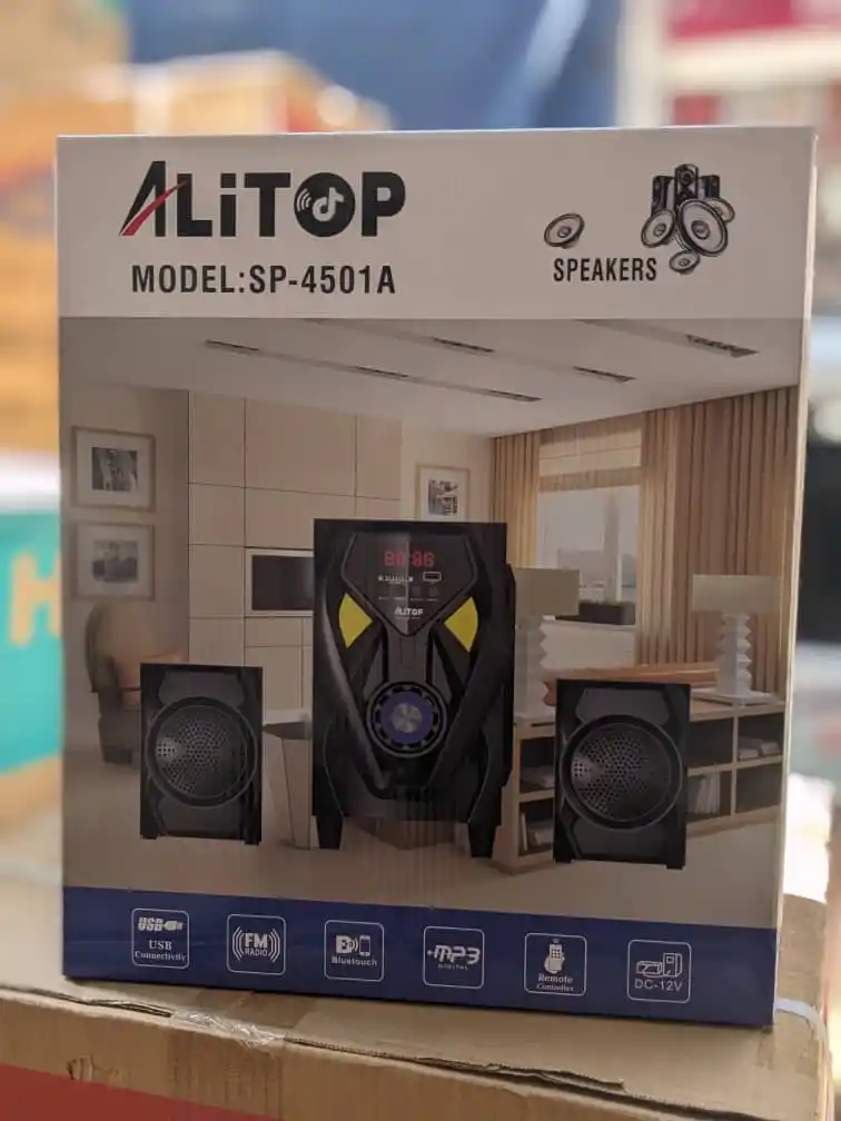 Alitop Sp-4501 Ina Bluetooth,Sd Card,Usb Port Na Bass 