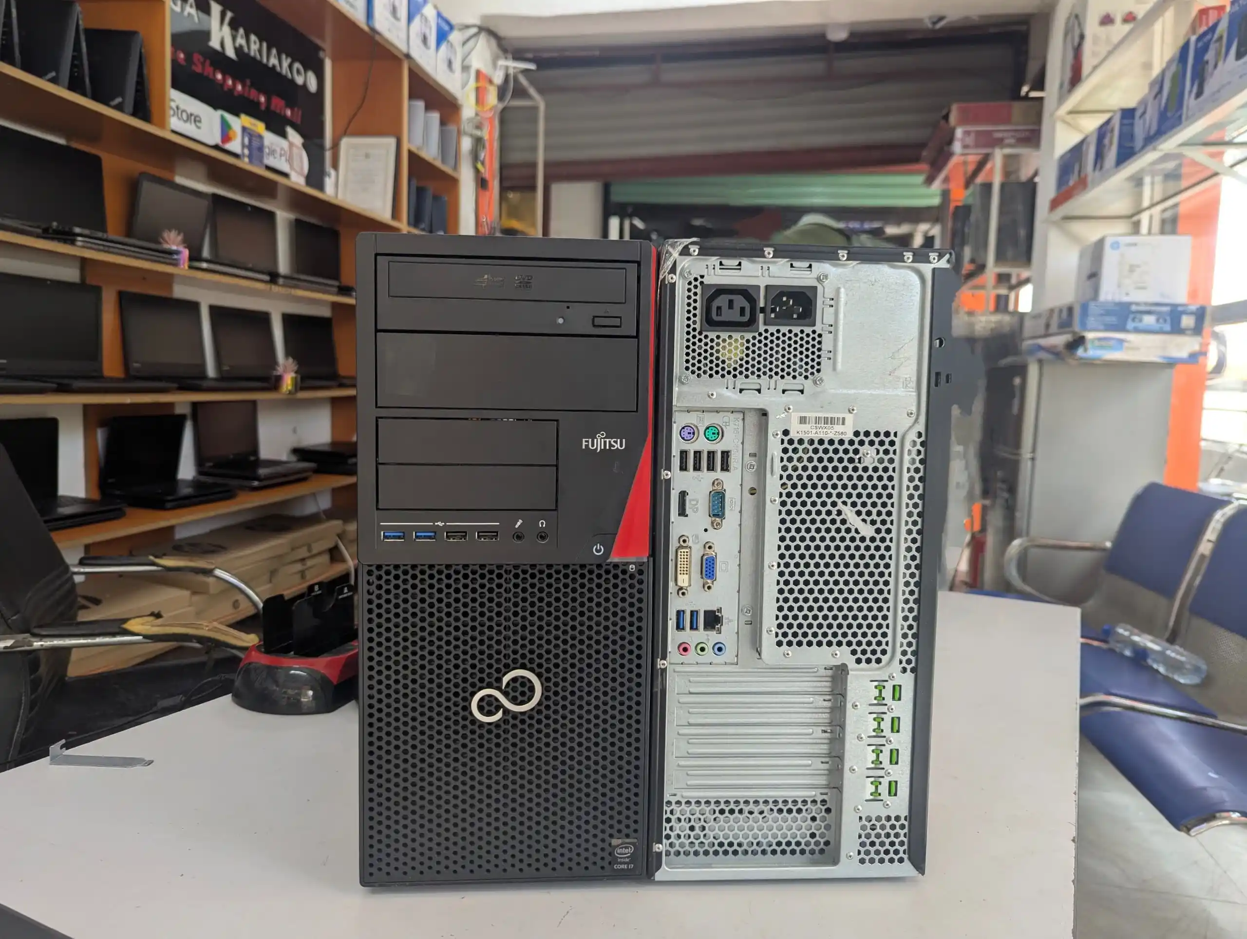 Fujitsu Core I5 4Th Gen Sata 5 Ram 8Gb Hdd 500Gb Speed 3.20Ghz Dvd Rw With Windows 