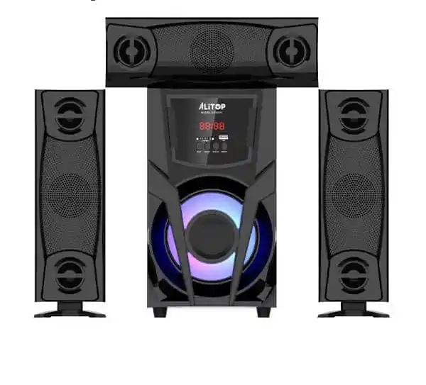  Alitop Subwoofer Sp 6574 Ina Bluetooth, Cd Card, High Bassy Voice 