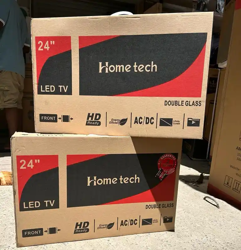 Hometech 24 (Hometech Inch 24) Double Glass,Full Hd Solar Tv