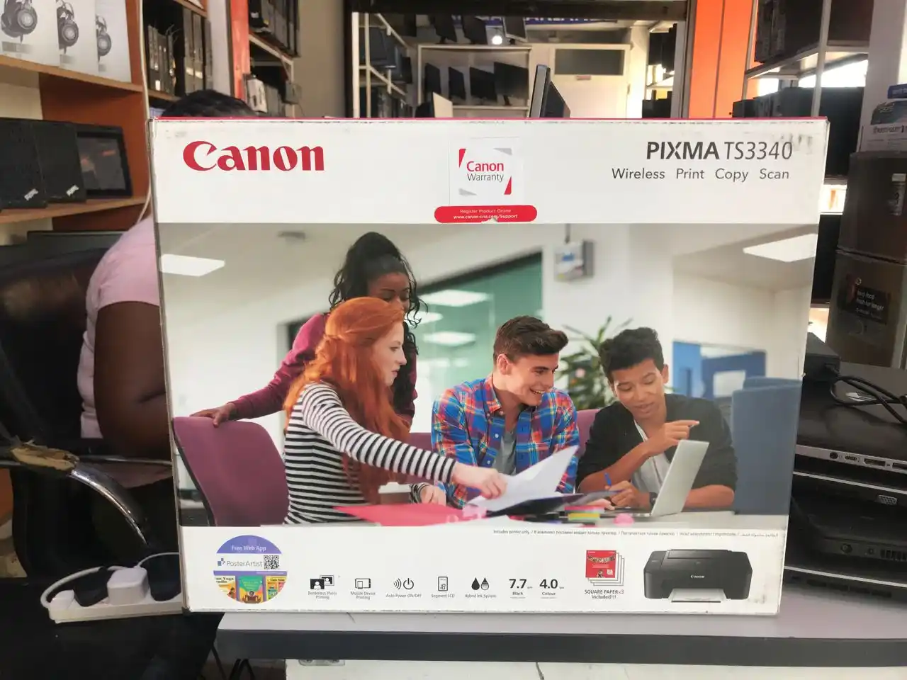 Canon Printer Pixma T 3340,Ina Wireless,Print, Copy And Scan