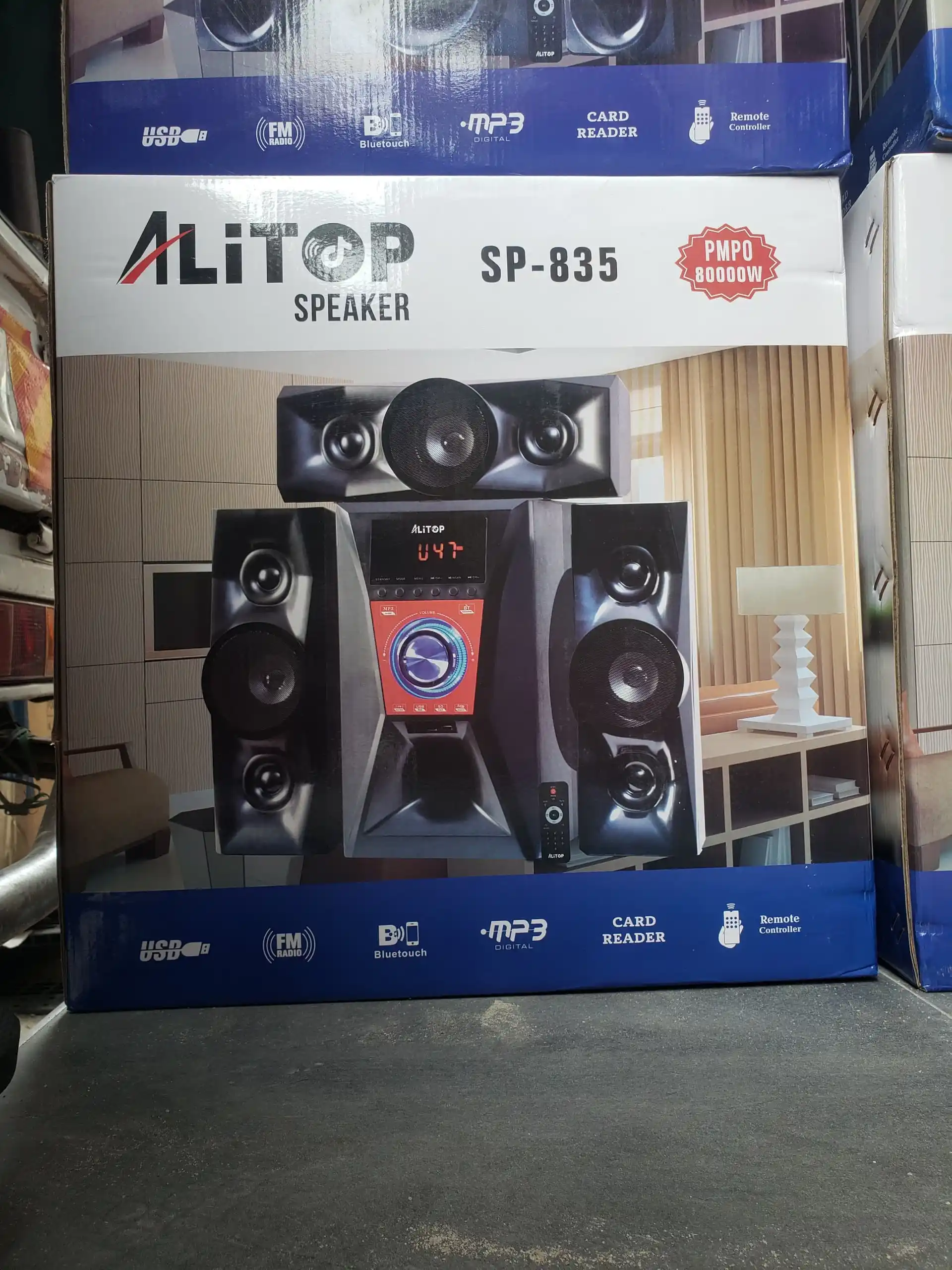 Alitop Subwoofer Sp 835 Ina Bluetooth, Radio, Bassy Voice, Usb Port.