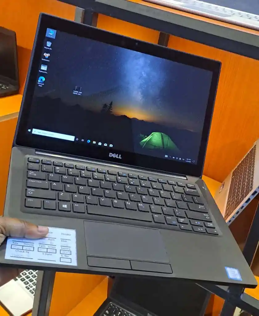 Dell 7290  Processor  Core I5 8Th Generation   Memory  8Gb  Storage  256Gb  Non Touch   