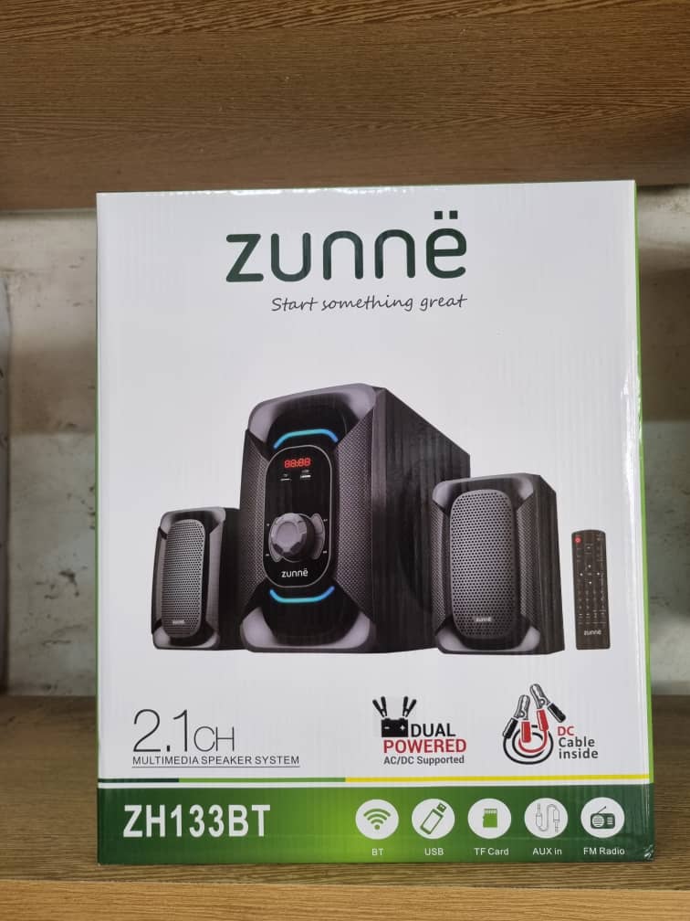 Zunne Zh 133Bt Bluetooth, Fm Radio, Usb