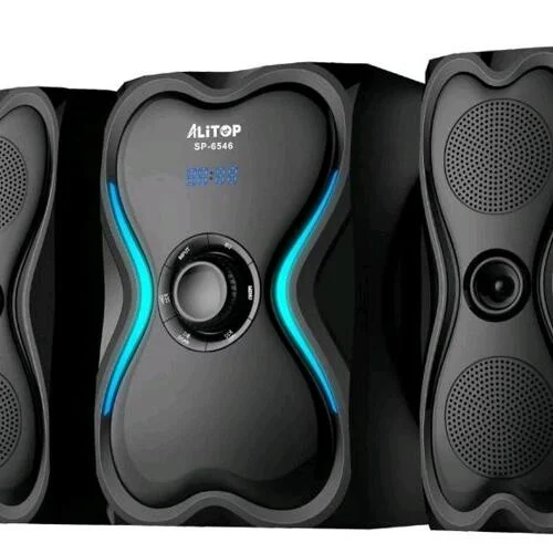 Alitop Sp 6546 Alitop Sabufa Mpya Fm Radio Bluetooth Sauti Nzuri Speaker/Twitter Mbili Usb/Flash Ac/Dc
