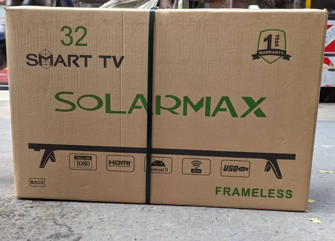 Solarmax 32 (Solarmax Inch 32) Smart Tv Unazipata Ofisini Kwetu