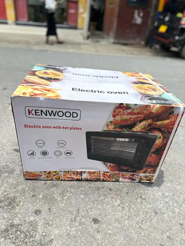 Kenwood Oven With Hot Plates Ina Oka Na Kuchoma Ina Plate 2 Juu Za Kupikia Inatumia Umeme Mdogo 