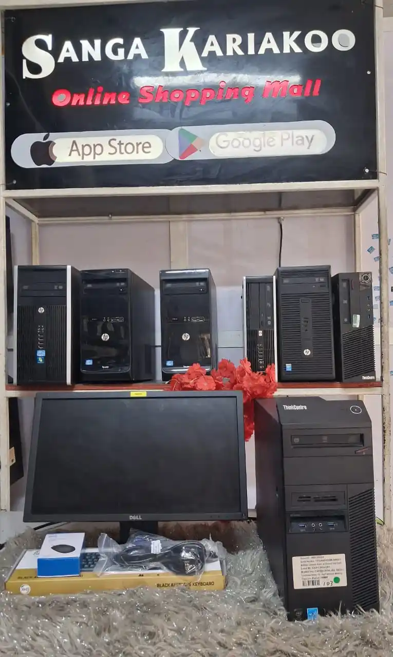 Lenovo Ya Kusimama Core I5 Ram 4Gb Hdd 5Oogb Na Kioo Inch 22 Full Set