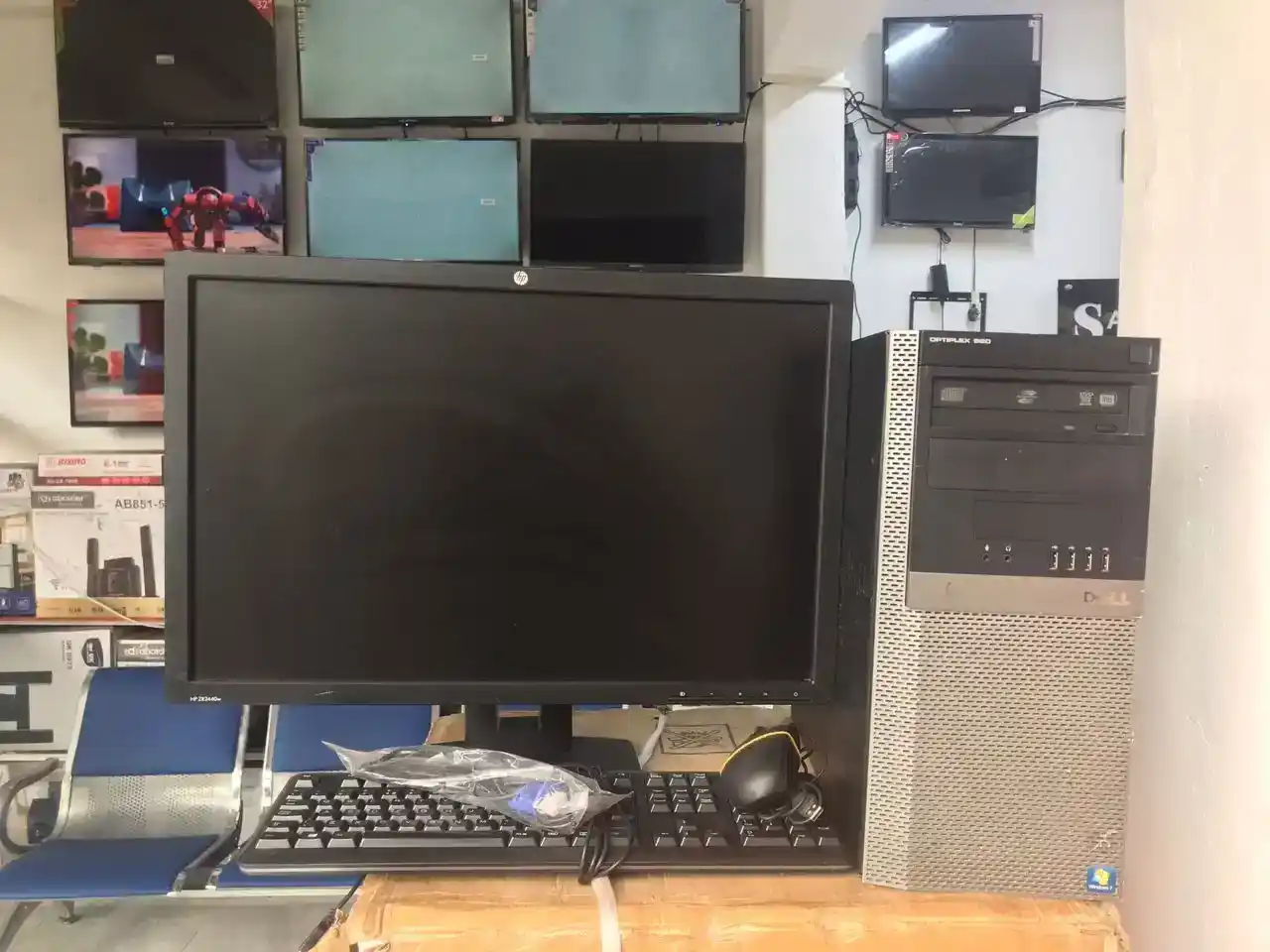 Dell  Ya Kusimama Corei5 Ram4Gb Disk 500Gb 3.40Ghz Na Moniter Inch 24 Hp Full Set