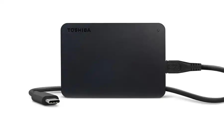 External Toshiba Hard Drive 500Gb Life Health 100% And Perfomancce 100%