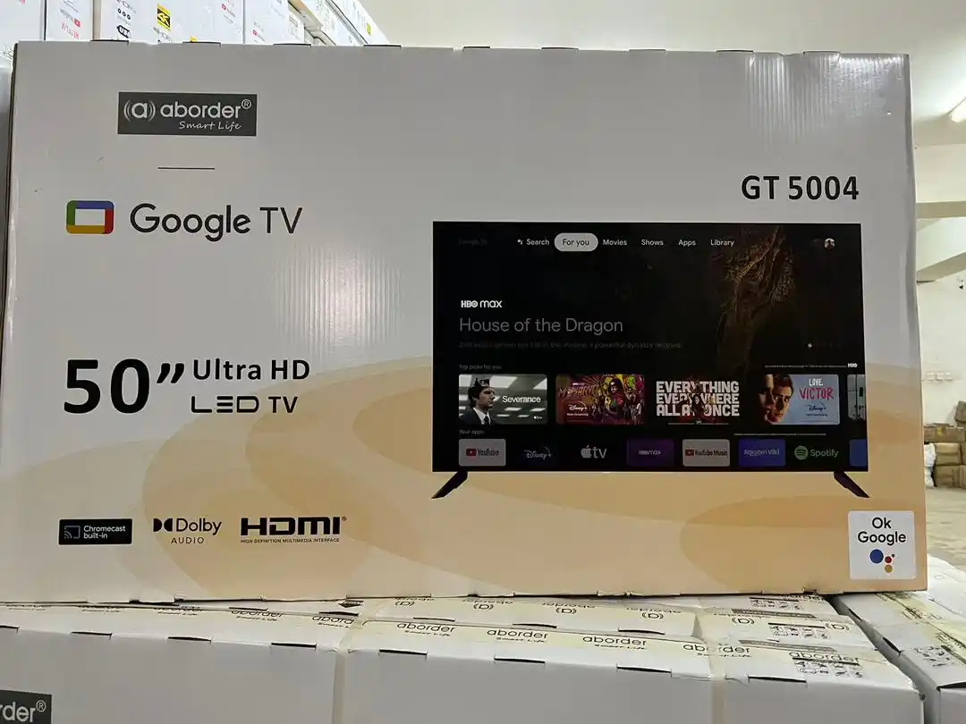Google Tv 50 (Google Tv Inch 50)  Ultra Hd,Led Tv Free Delvery Popote Ulipo Tanzania Nzima 