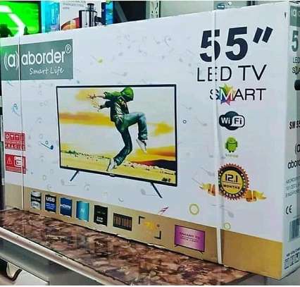 Aborder 55 (Aborder Inch 55) Smart 4K Double Glass, Led Tv