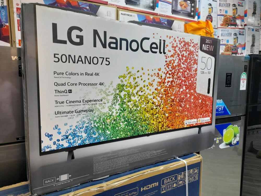 Lg 50 (Lg Inch 50) Lg Nanocell Tv 4K True Cinema Experience
