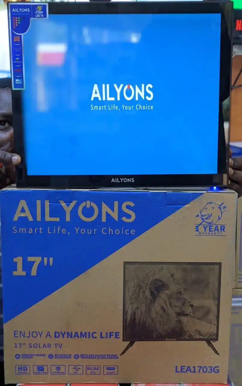 Ailyons 17 (Ailyons Inch 17) Solar Tv,Hd,Ac/Dc 
